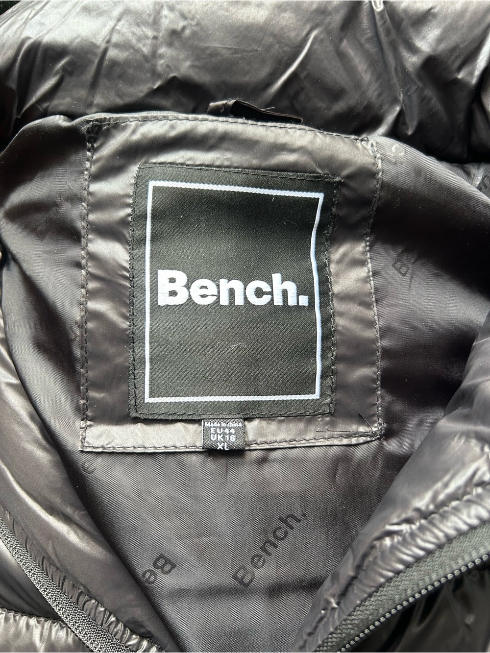 Bench Black Quilted Lightweight Puffer Vest - Picture 4 of 4
